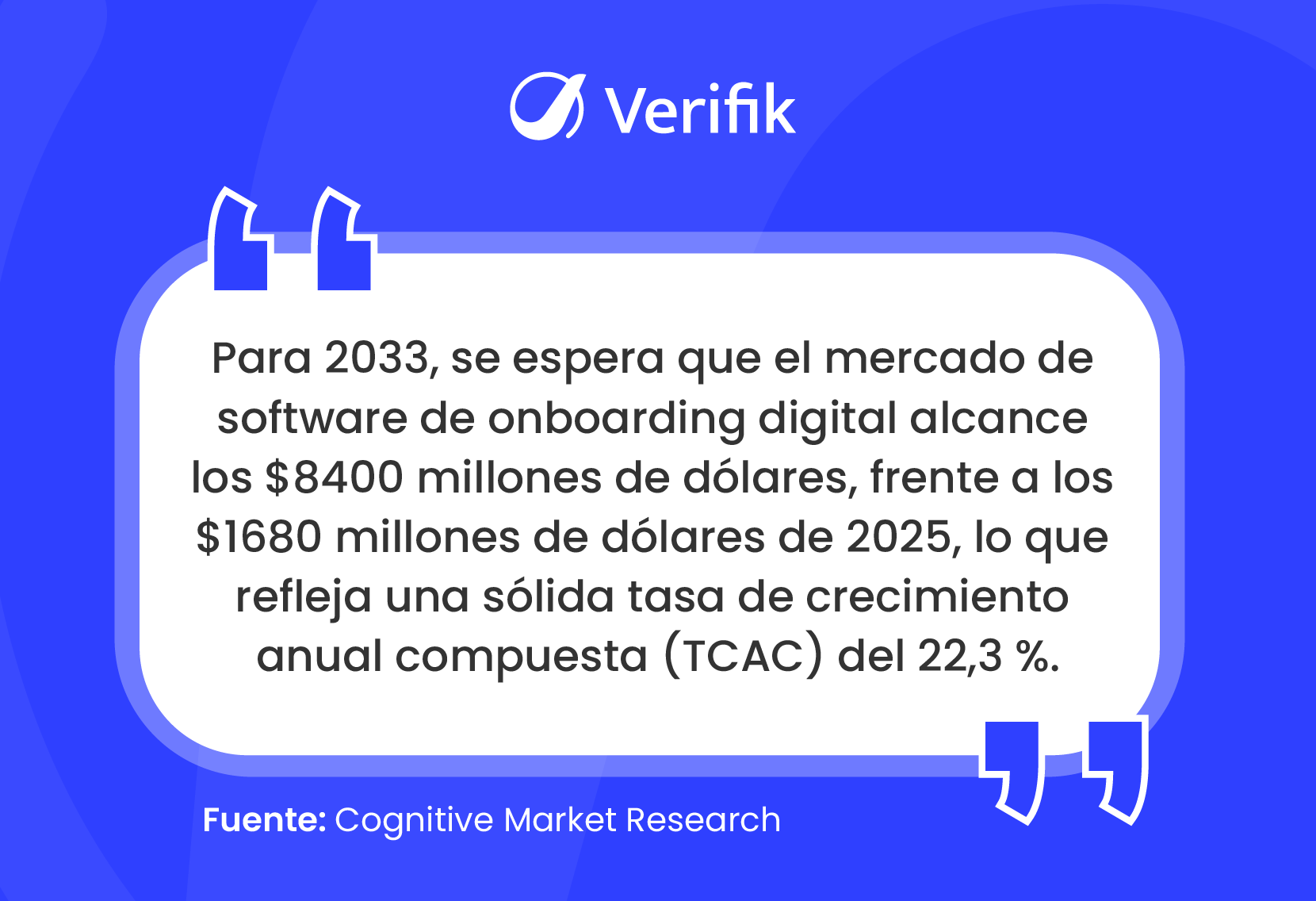 Tamaño del mercado de incorporación digital - estadísticas