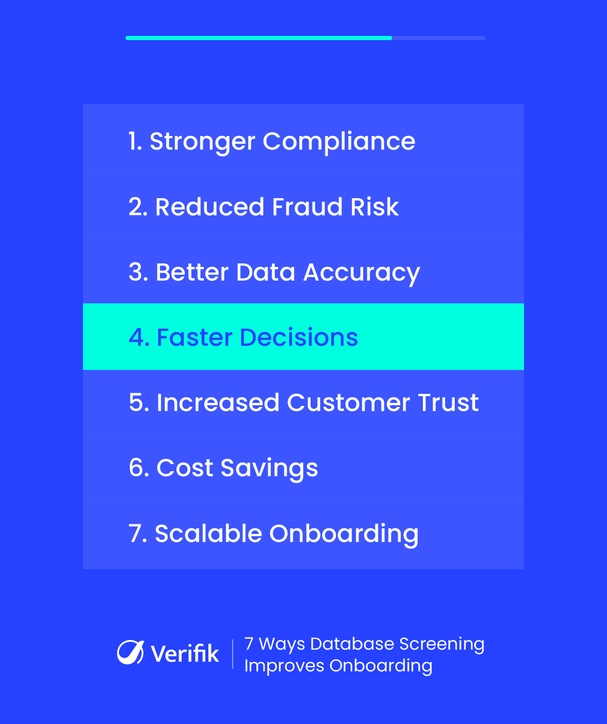 7 Ways Database Screening Improves Onboarding