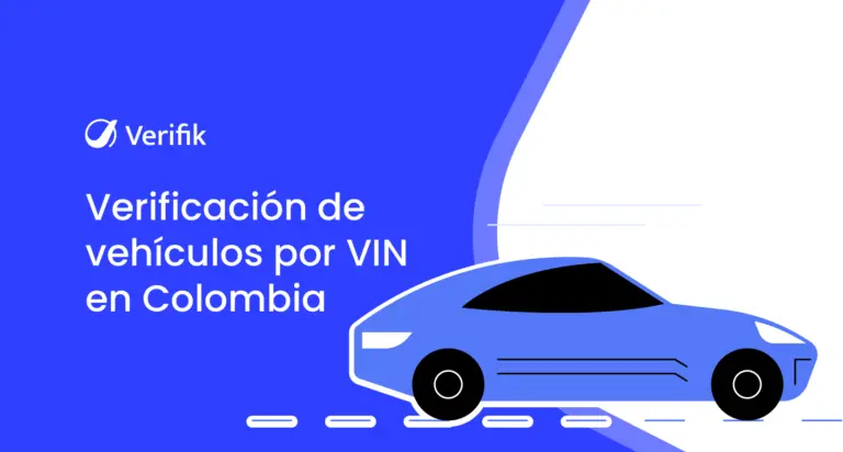 Verificación de vehículos por VIN en Colombia