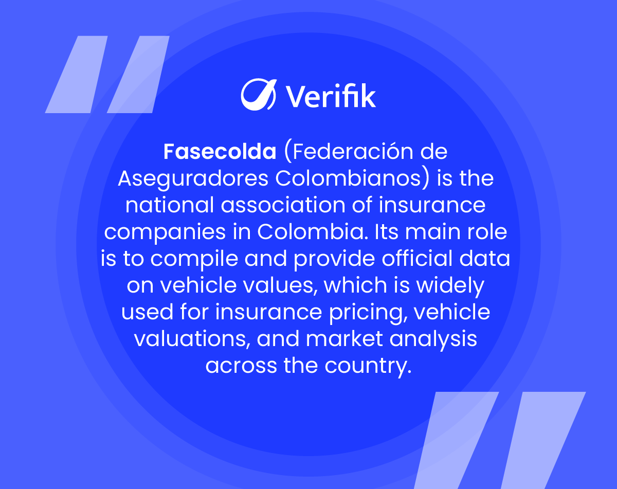 What is Fasecolda?