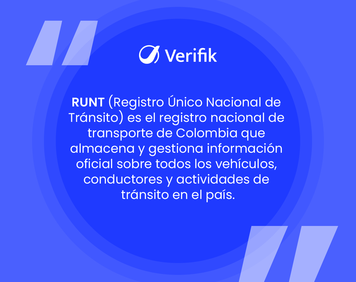 Qué es RUNT