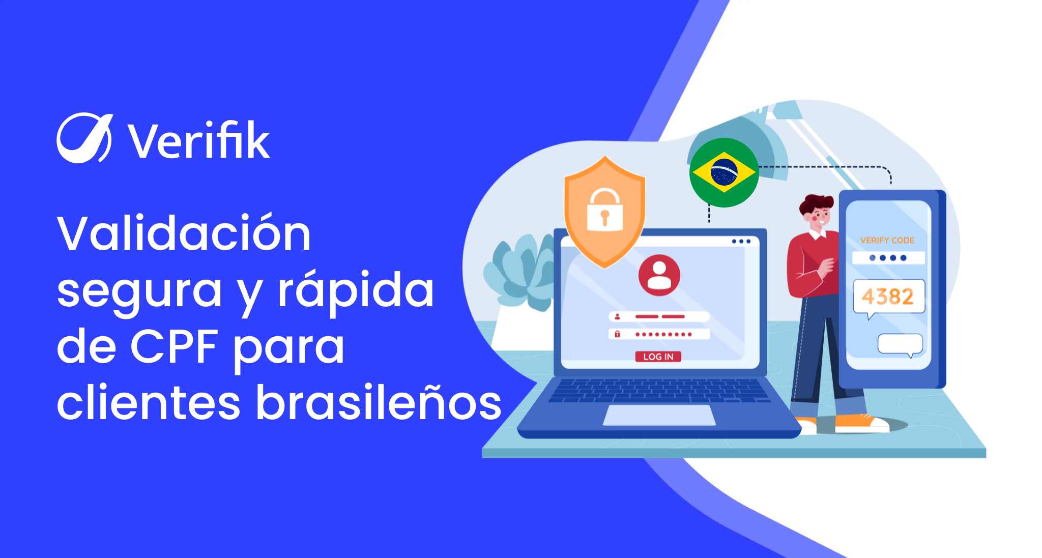 Validación segura y rápida de CPF para clientes brasileños