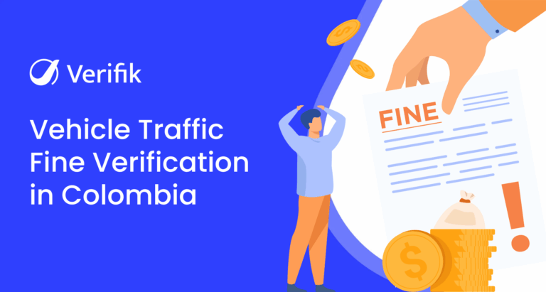 Vehicle Traffic Fine Verification in Colombia