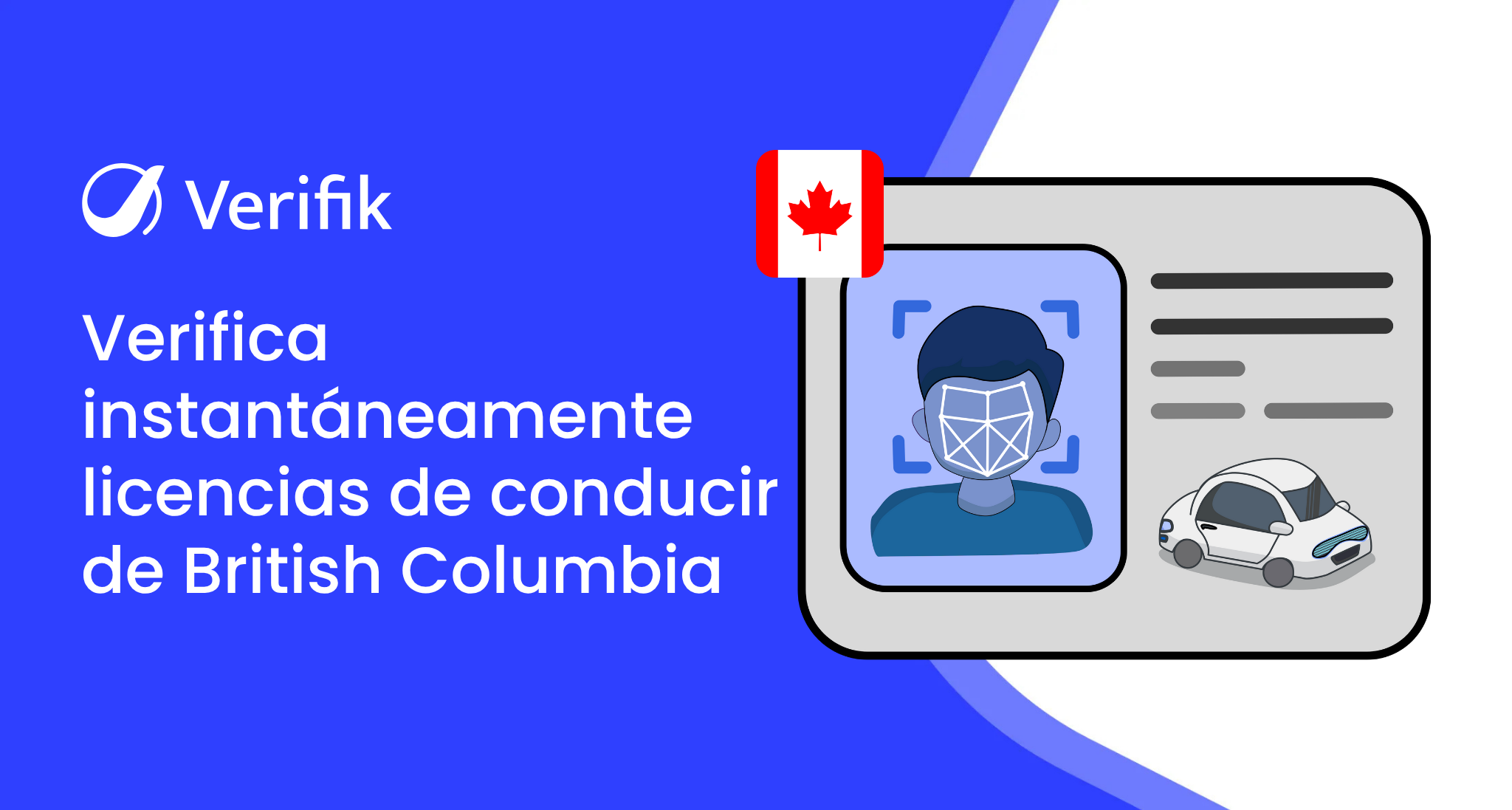 Verificación de licencia de conducir en British Columbia