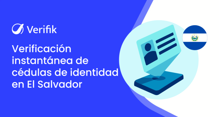 Verificación instantánea de cédulas de identidad en El Salvador