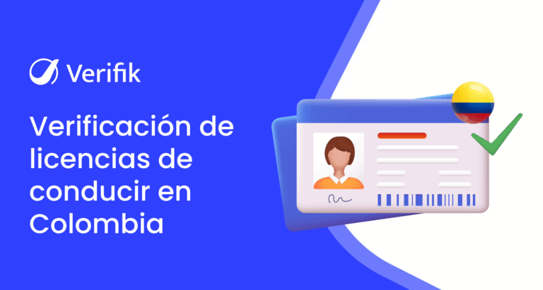 Verificación instantánea de licencias de conducir en Colombia