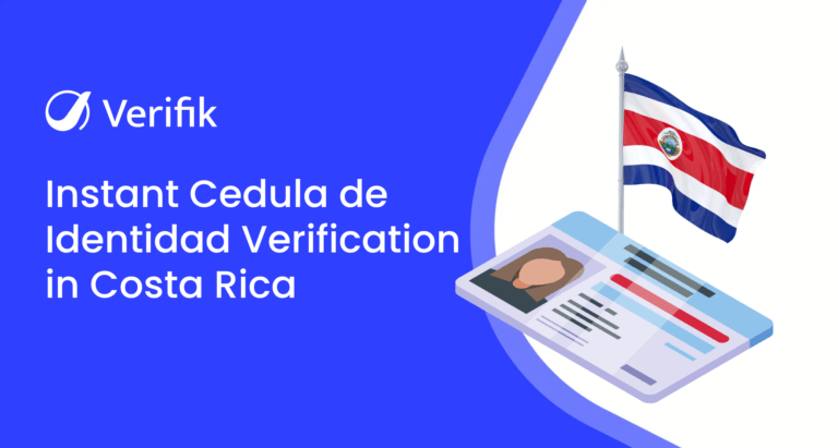 Instant Cedula de Identidad Verification in Costa Rica