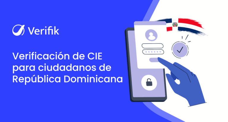 Verificación de CIE para ciudadanos de República Dominicana