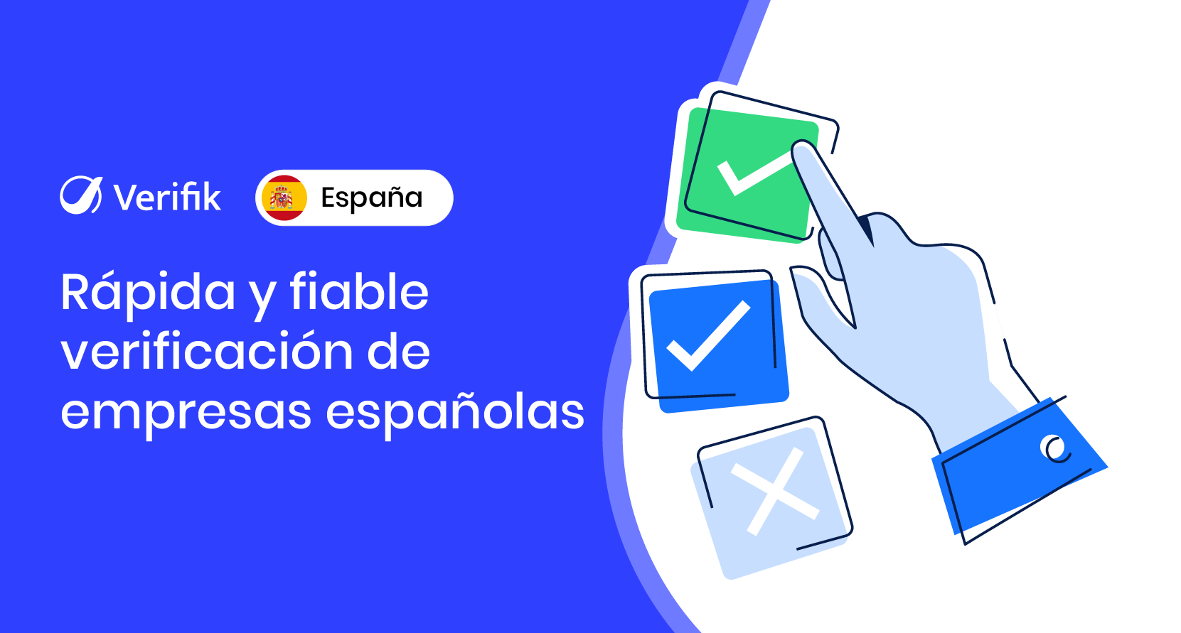 Rápida y fiable verificación de empresas españolas