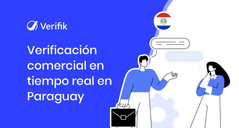 Verificación comercial en tiempo real en Paraguay