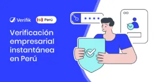 Verificación empresarial instantánea en Perú