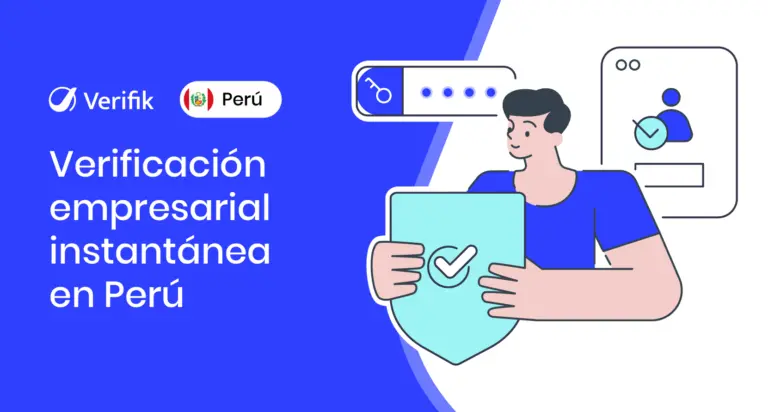 Verificación empresarial instantánea en Perú
