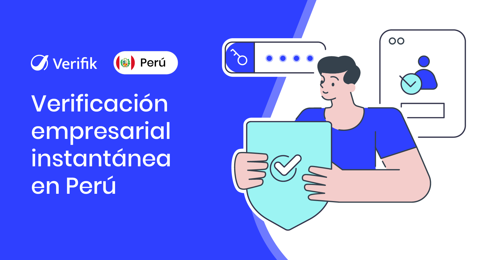 Verificación empresarial instantánea en Perú