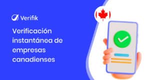 Verificación instantánea de empresas canadienses