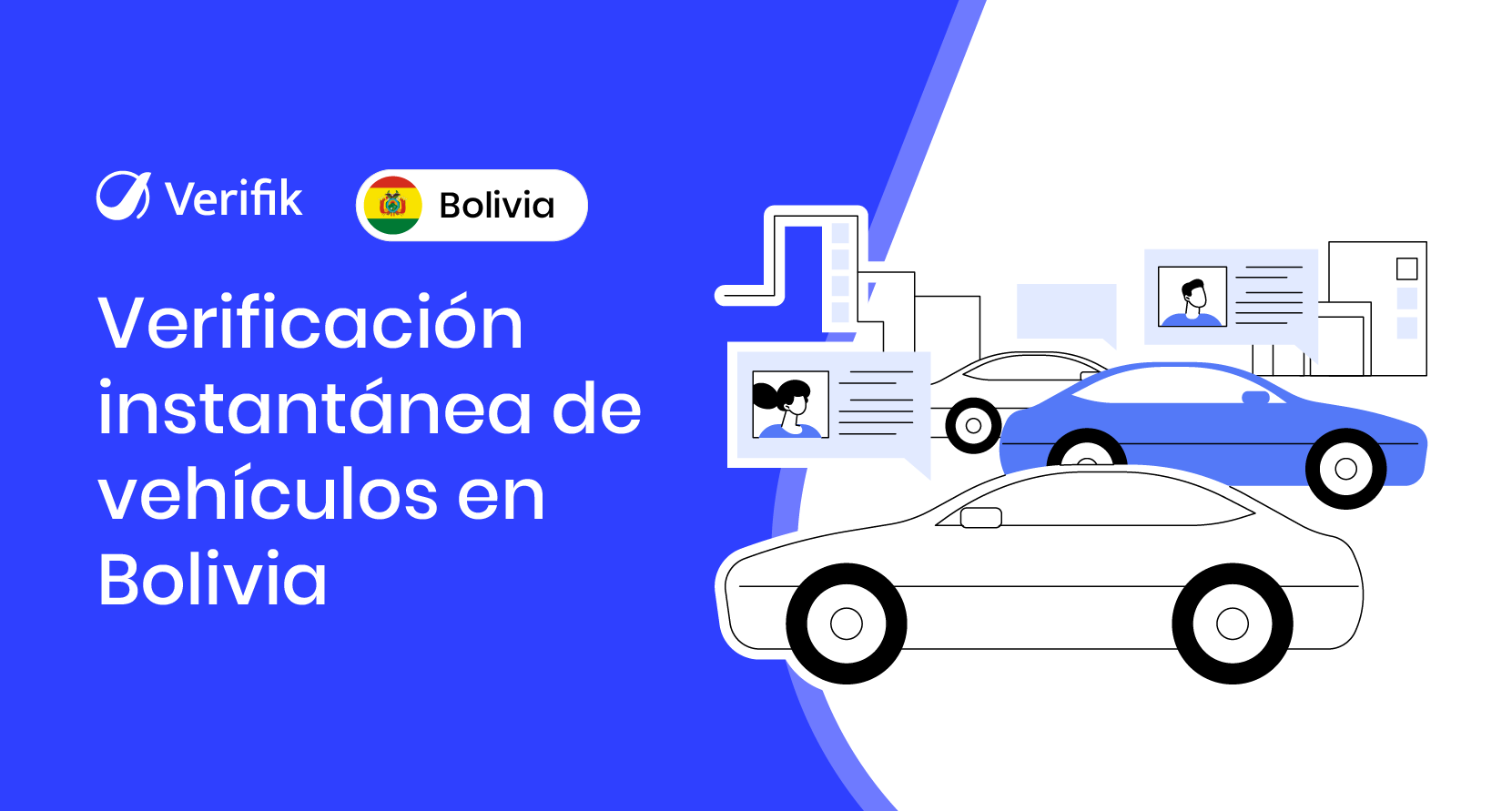 Verificación instantánea de vehículos en Bolivia