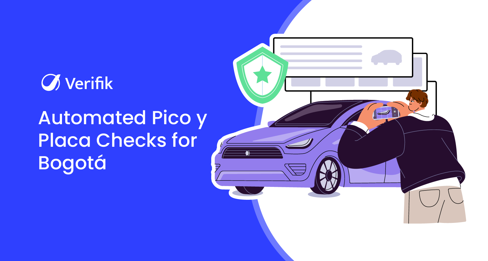 Automated Pico y Placa Checks for Bogotá