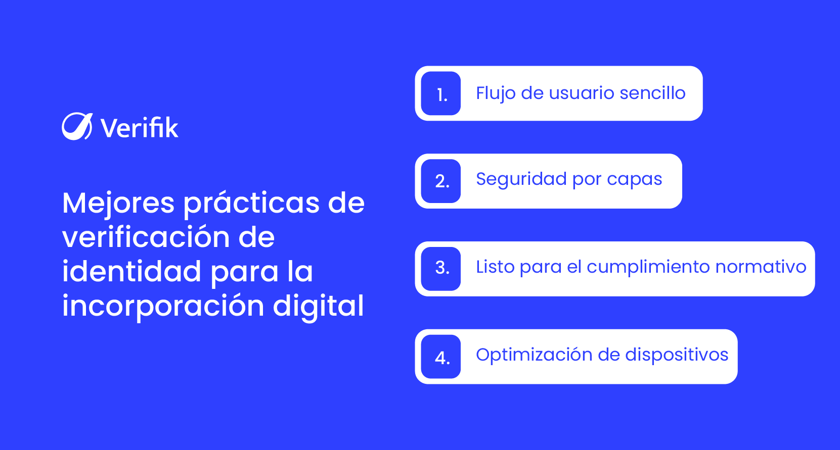 Mejores prácticas de verificación de identidad para la incorporación digital