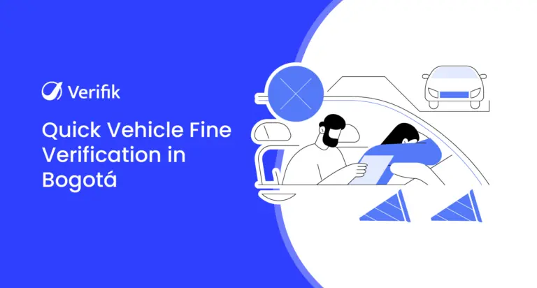 Quick Vehicle Fine Verification in Bogotá