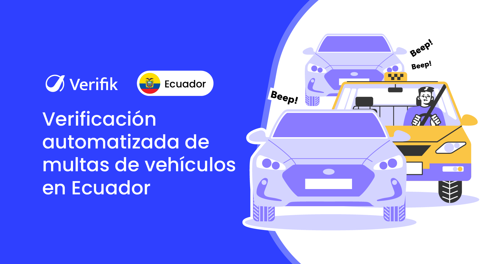 Verificación automatizada de multas de vehículos en Ecuador