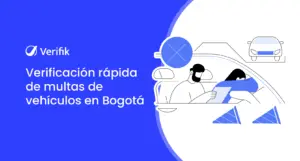 Verificación rápida de multas de vehículos en Bogotá