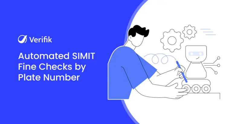 Automated SIMIT Fine Checks by Plate Number