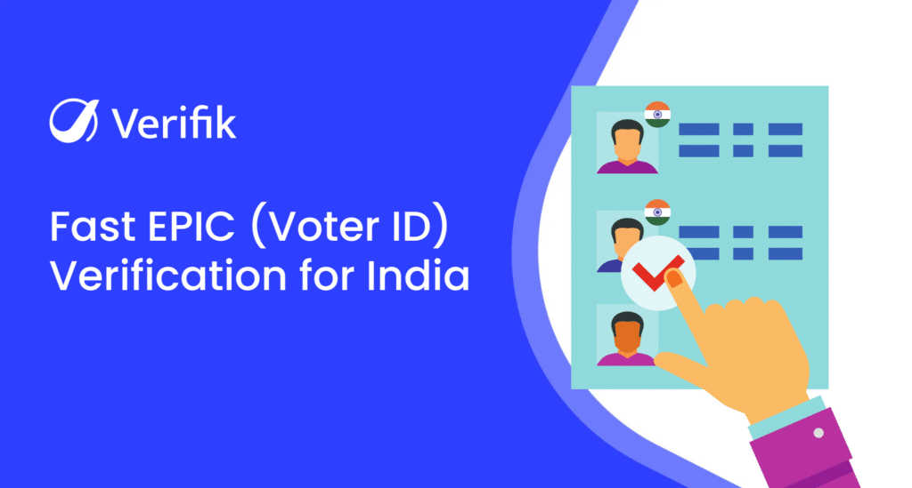 Fast EPIC (Voter ID) Verification for India