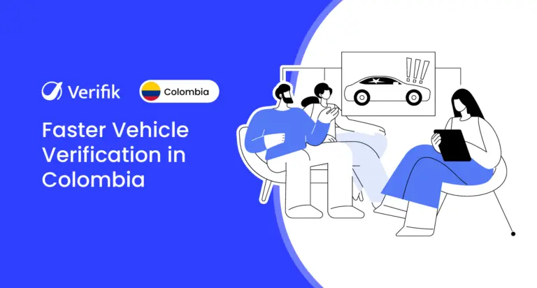 Faster Vehicle Verification in Colombia