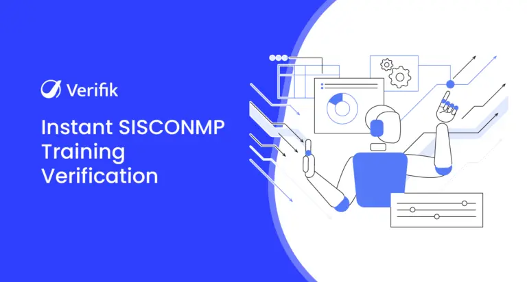 Instant SISCONMP Training Verification