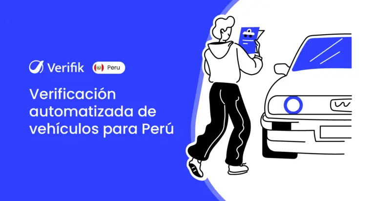 Verificación automatizada de vehículos para Perú