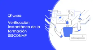 Verificación instantánea de la formación SISCONMP