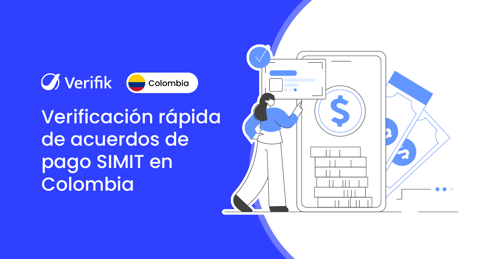 Verificación rápida de acuerdos de pago SIMIT en Colombia