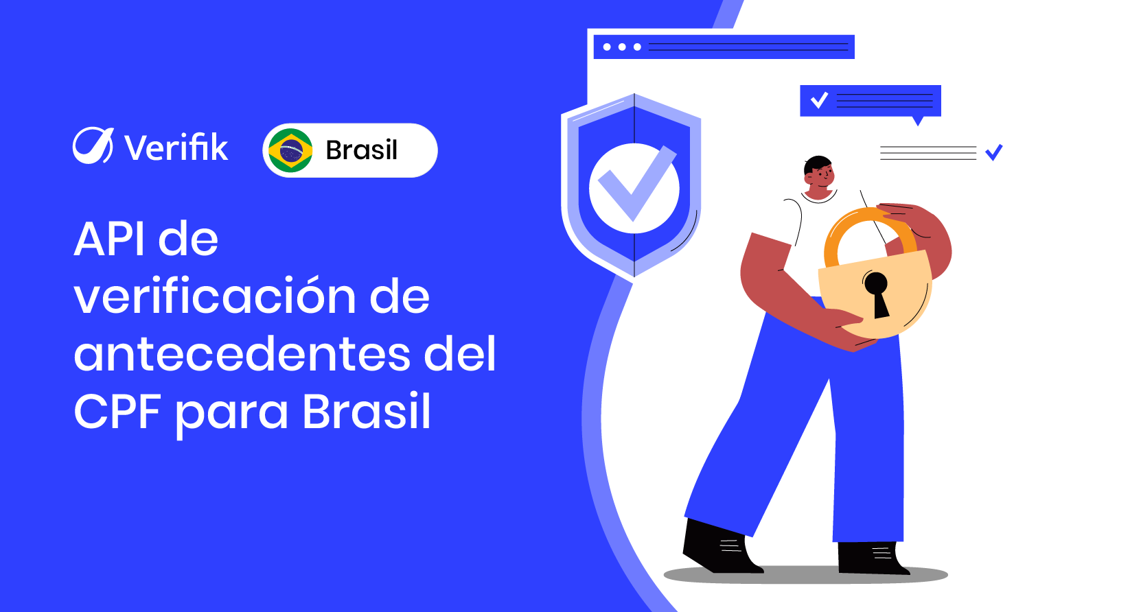 API de verificación de antecedentes del CPF para Brasil