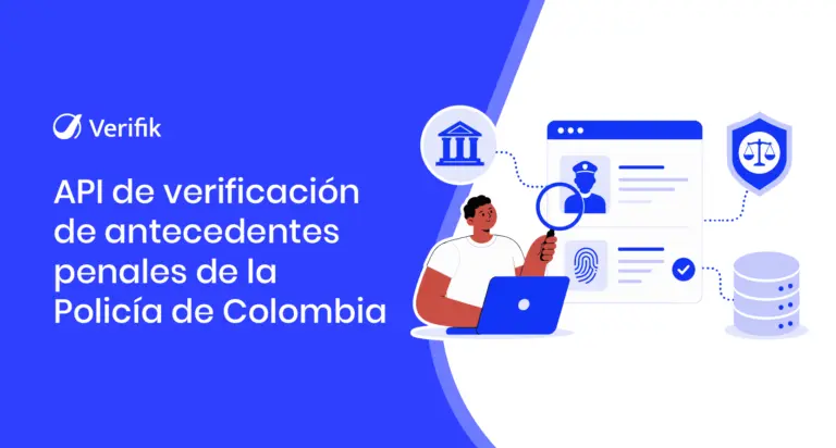 API de verificación de antecedentes penales de la Policía de Colombia
