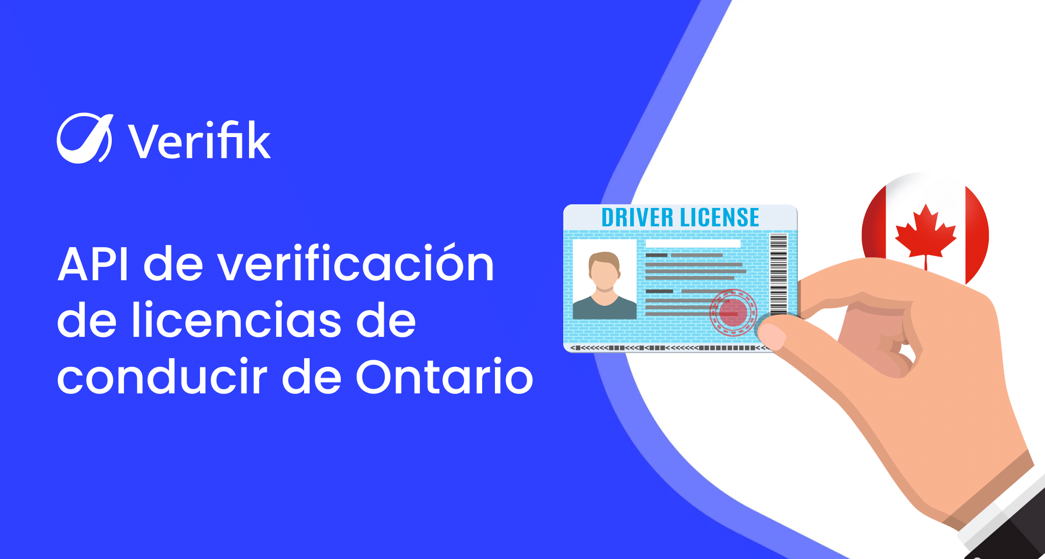 API de verificación de licencias de conducir de Ontario
