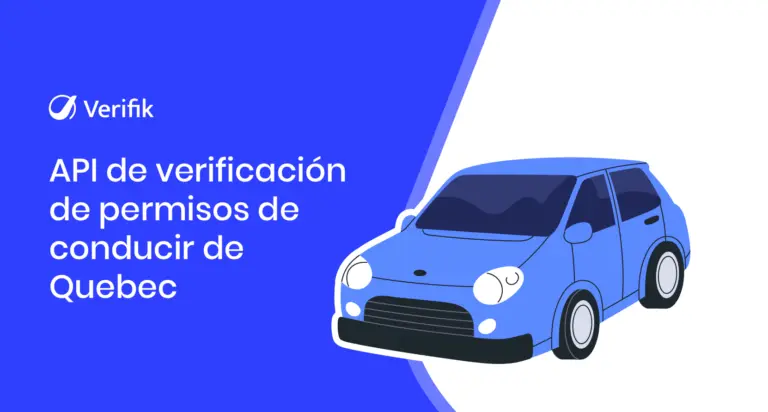 API de verificación de permisos de conducir de Quebec