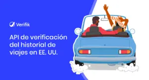 API de verificación del historial de viajes en EE. UU.