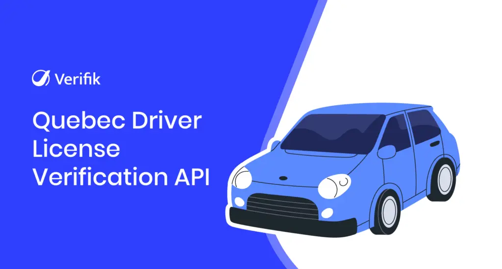 Quebec Driver License Verification API