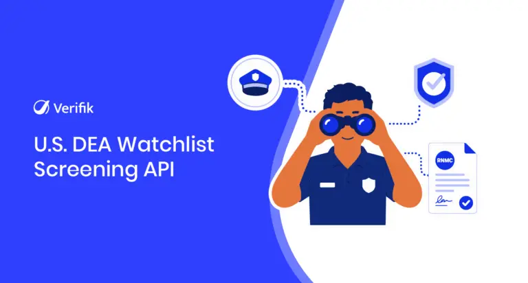 U.S. DEA Watchlist Screening API